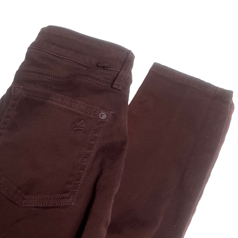 DL1960 Maroon 26 Ankle Skinny Marqaux InstaSculpt Distressed‎